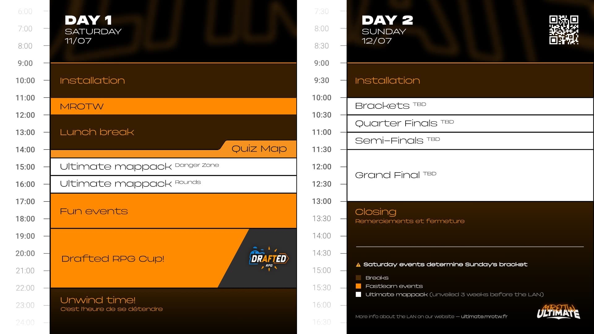 MROTW Ultimate 2026 Schedule
